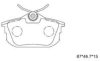 VOLVO 306232646 Brake Pad Set, disc brake